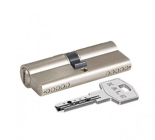 Цилиндр Kale 164 BNE 26+10+26=62 мм, 5 ключей, с покрытием никель