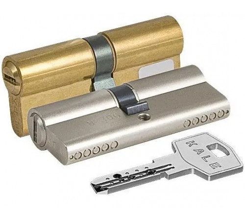 Цилиндр Kale 164 BNE 26+10+35=71 мм, 5 ключей, с покрытием латунь
