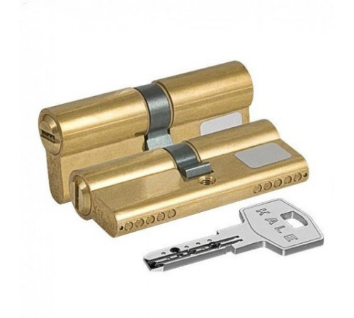 Цилиндр Kale 164 BNE 30+10+40= 80mm, 5 ключей, с покрытием латунь