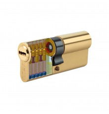 Циліндр Kale 164 DBNE 35 + 10 + 45 = 90mm, латунь, 5 ключів