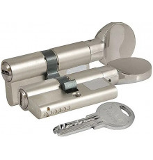 Циліндр Kale 164 YGS 35+10+35=80mm, нікель 5ключів, з вертушкою