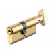 Цилиндр Kale 164SMC 35+10+35=80mm, латунь, 5 ключей, с вертушкой