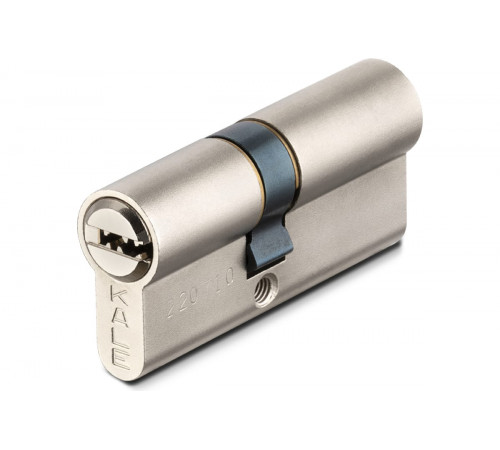 Цилиндр Kale 164SNC 26+10+55=91mm, никель, 5 ключей