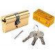 Цилиндр Kale 164SNC 26+10+32=68mm, латунь, 5 ключей