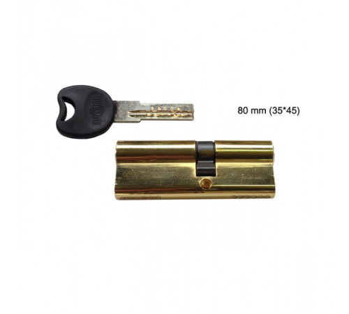 Цилиндровый механизм Imperial ZC 80 мм PB 35x45 ключ/ключ