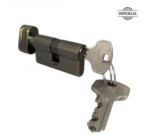 Цилиндровый механизм Imperial ZNK 60 мм (30/30) AB