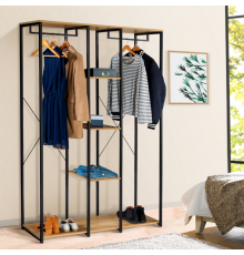 Шафа з трьома полицями, дуб сонома