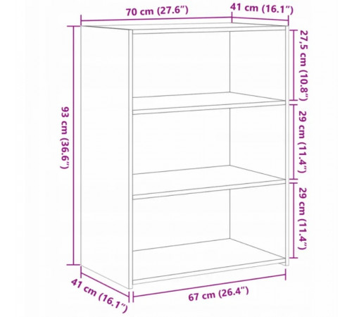 Шафа «Дуб Сонома» — стильна та функціональна шафа від МСМ