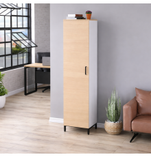 Шкаф офисный LT-450-1900 белый, MSMLOFT