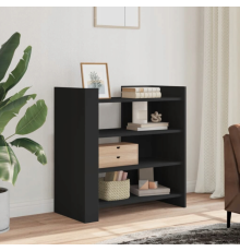 Шафа VidaXL чорна 73,5x35x75 см