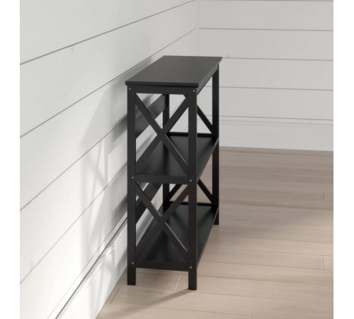 Этажерка Darek MSM — стильный 3-ярусный шкаф для книг и декора.