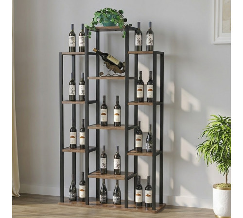 Багатоярусна підлогова винна шафа/вітрина